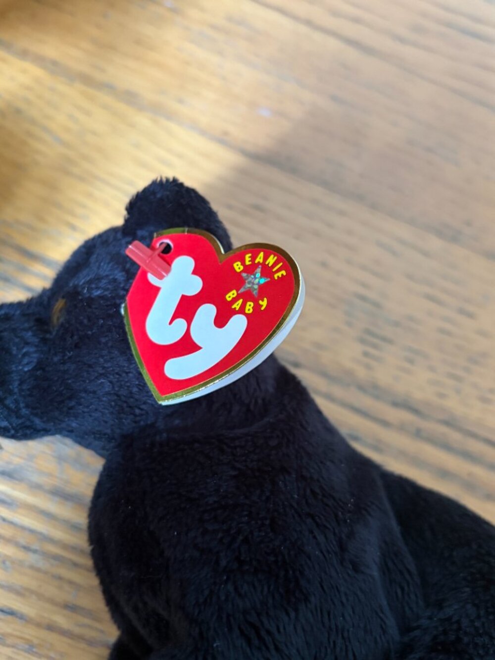 Ty Beanie Baby "Midnight" the Black Panther NWT Born Dec 2000 Vintage - Picture 2 of 8